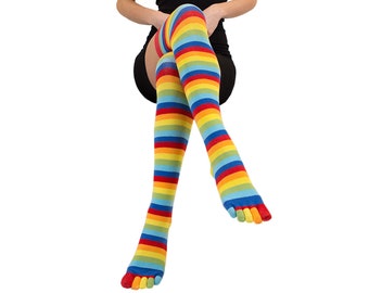 TOETOE - Essential - Over-Knee Toe Socks (Size UK 4-11 | EU 35-46)