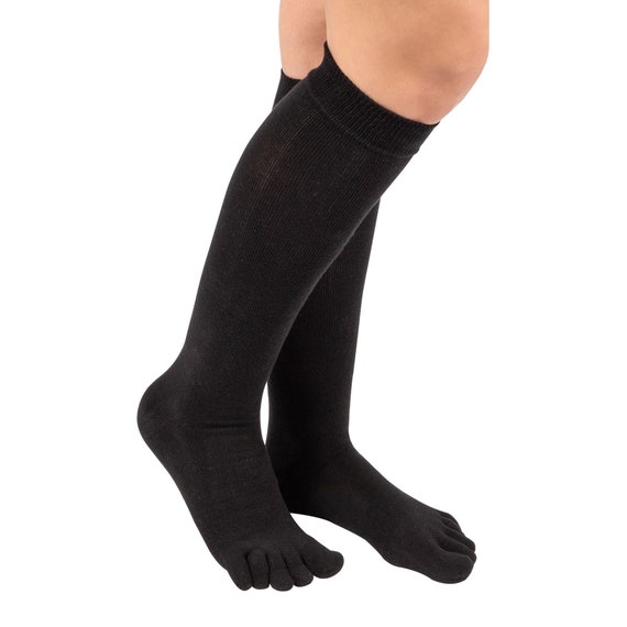 Hygienic, Seamless Etsy - Stripy Soft Essential Toe Us TOETOE Knee-high Cotton Breathable, 4.5-11.5 Eu Socks, Women Stretchy 35-46 4-11 Uk