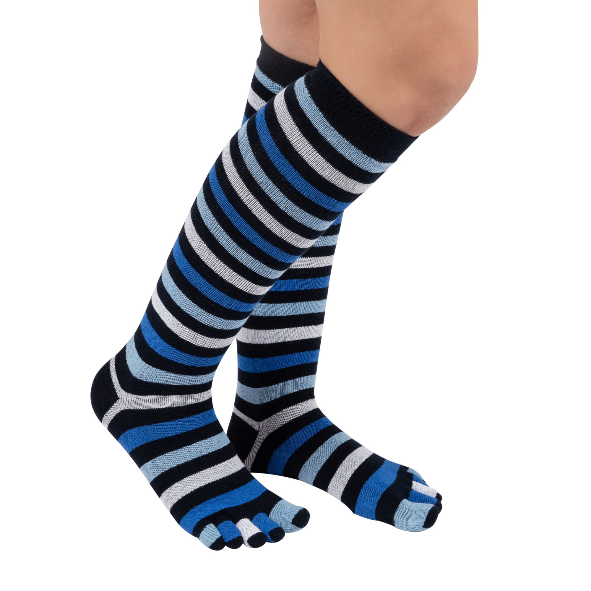 TOETOE Women Essential Stretchy Knee-high Soft Cotton Seamless Stripy Toe  Socks, Hygienic, Breathable, Uk 4-11 Eu 35-46 Us 4.5-11.5 -  Canada