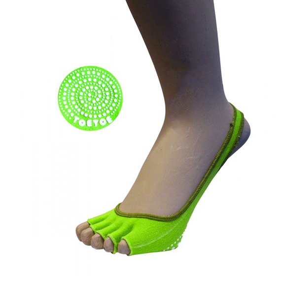 Calzini Yoga E Pilates Antiscivolo Da Donna Con Grips In Silicone - Confezione Da 3 Paia - Traspiranti In Cotone Per Fitness, Ginnastica E Riabilitazione - 6