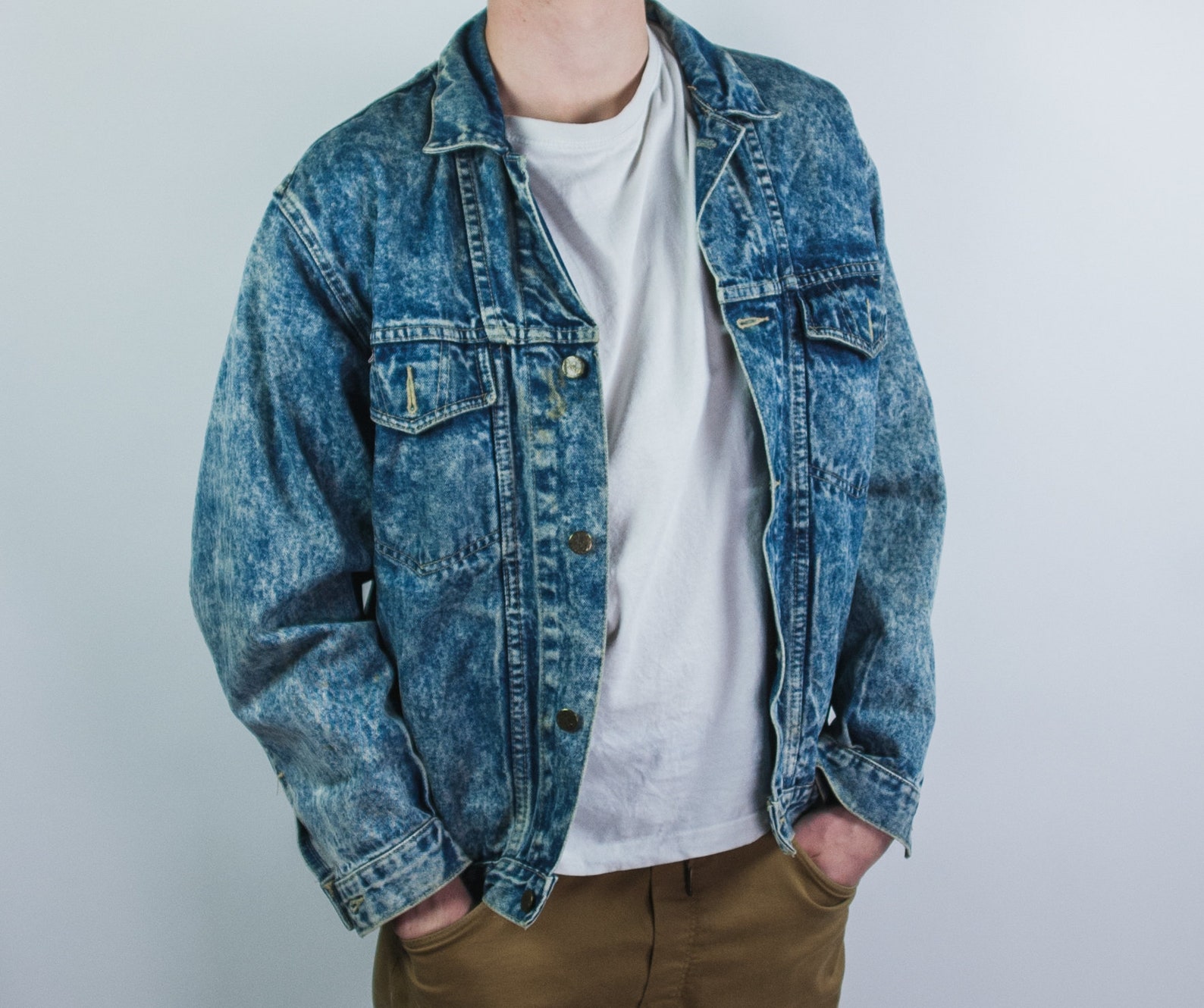 Regular 90s Denim Jacket 1a4 Denim Medium