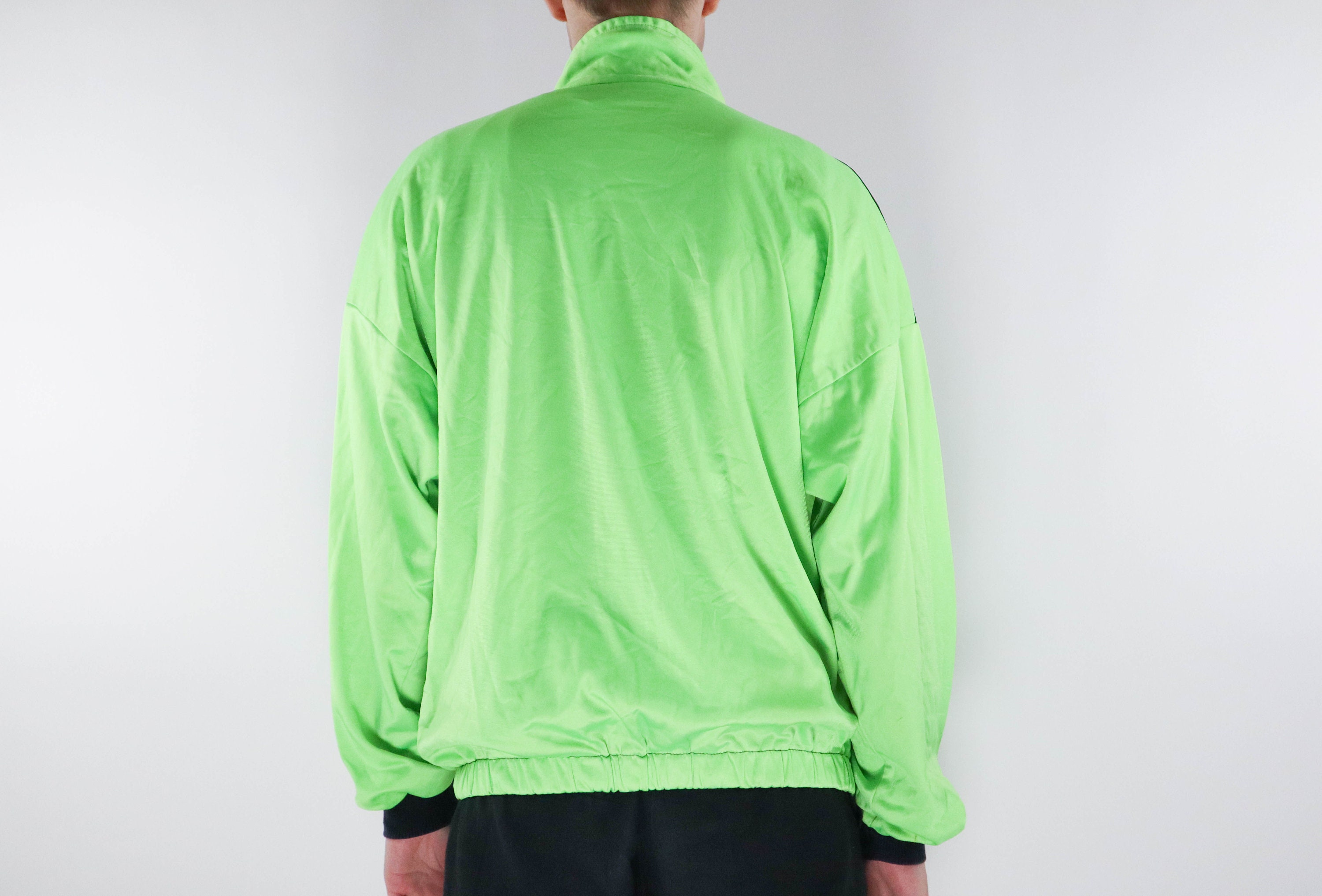Vintage Sports Neon Jacket Full Zip Sports Jacket Urban Etsy