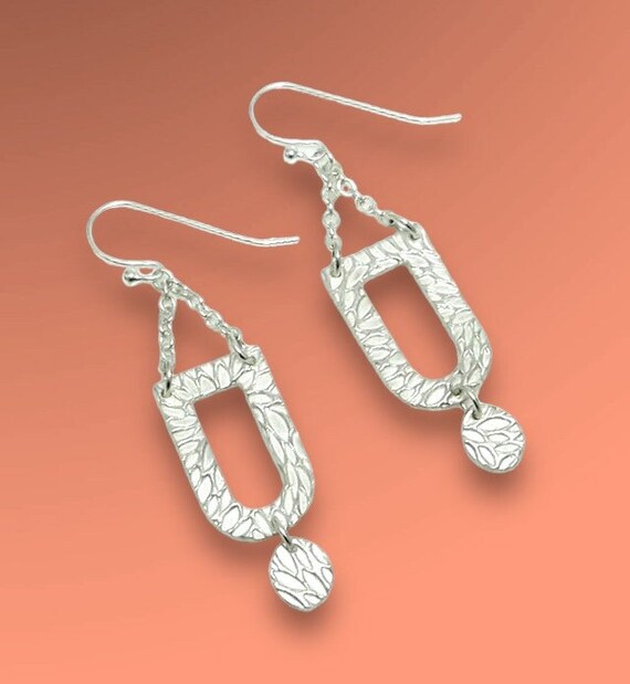 Silver Drop Earrings