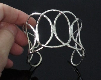 Cuff Jewelry, Handcrafted Sterling Bracelet