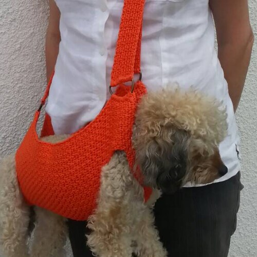 Pet Carrier / Crochet Dog Carrier / Bubadog Pet Carriers Etsy