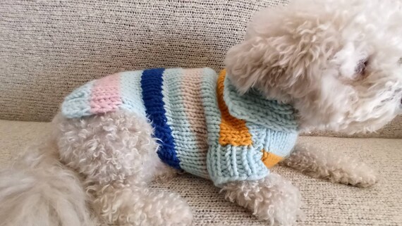 Suéter de perro tejido a mano Jersey de para perros - Etsy España