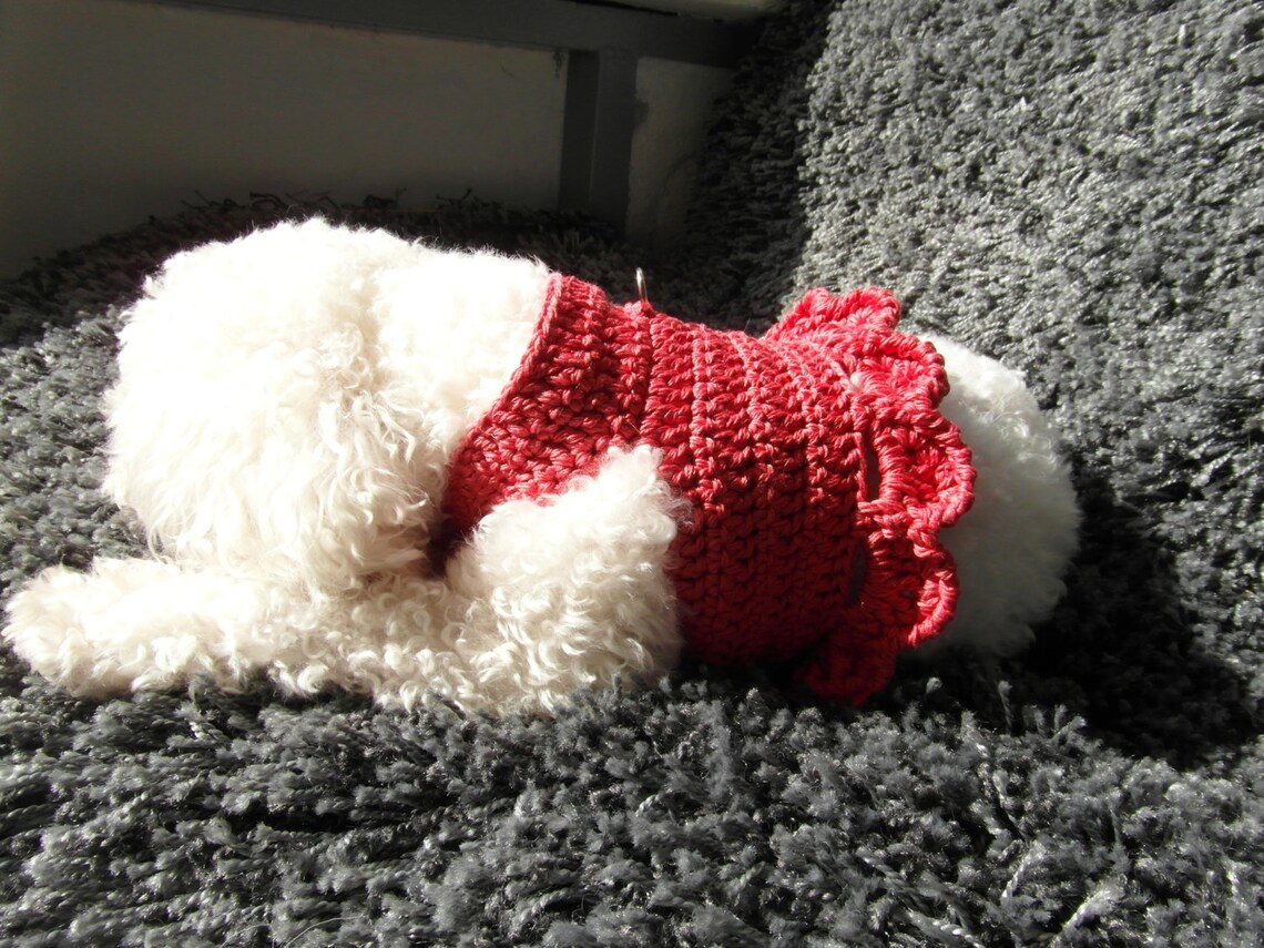 Handmade Dog Harness crochet pet harness from 100 cotton Etsy