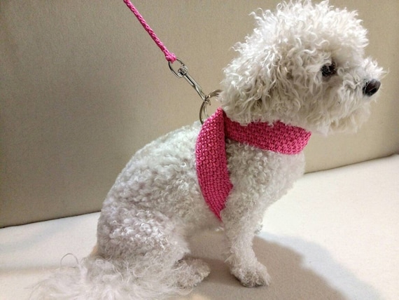 crochet dog harness