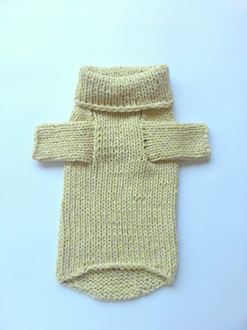 Pastel Dog Sweater. Handmade Dog Clothes. Pet Clothing. Hand Etsy