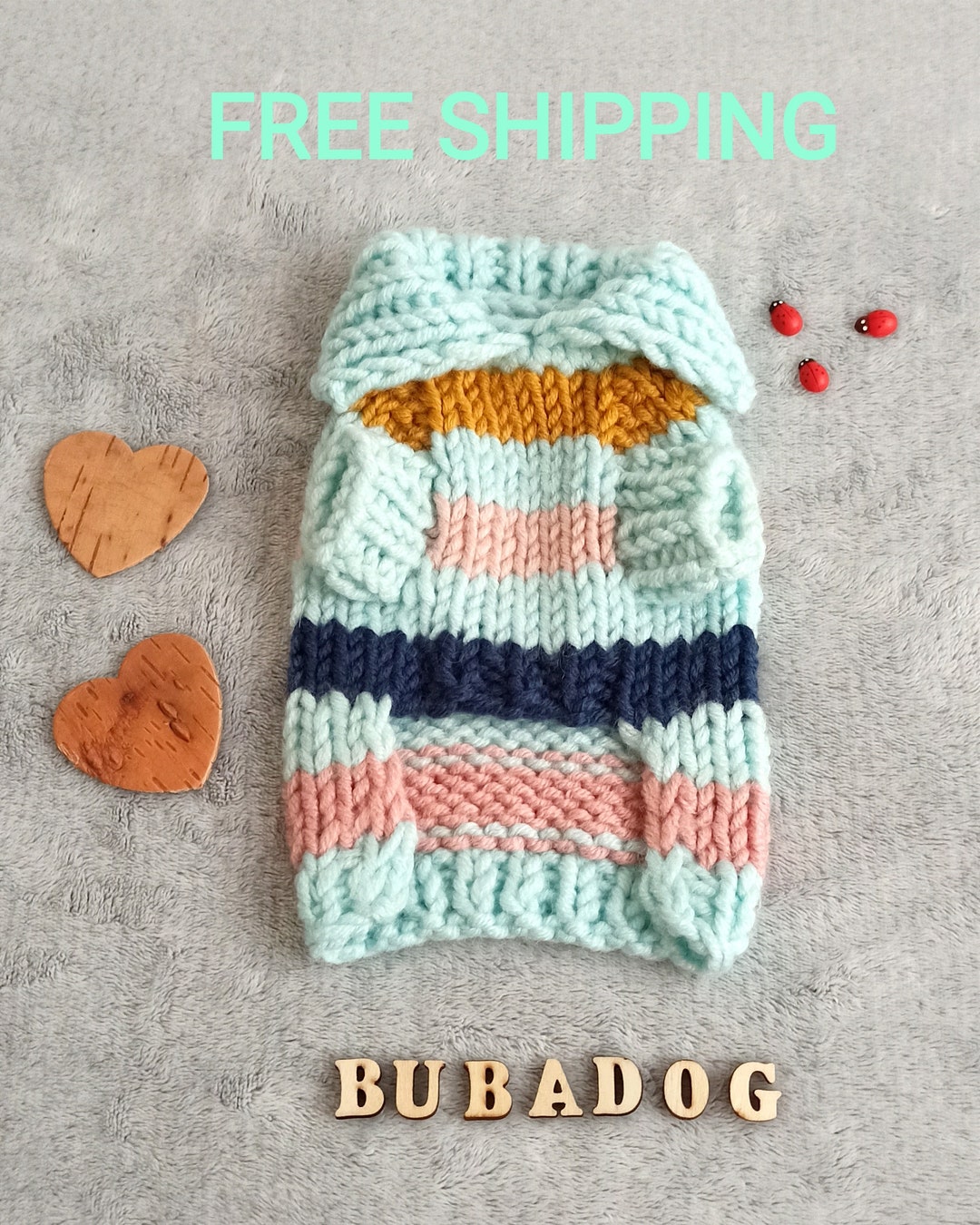 Tiny Teacup Dog Sweater, XXXS Dog Sweater, Teacup Dog Jumper, Tiny