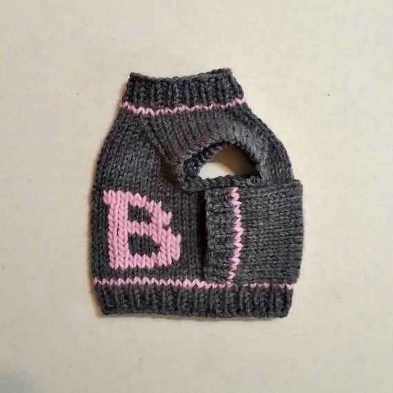 Monogram top dog sweater