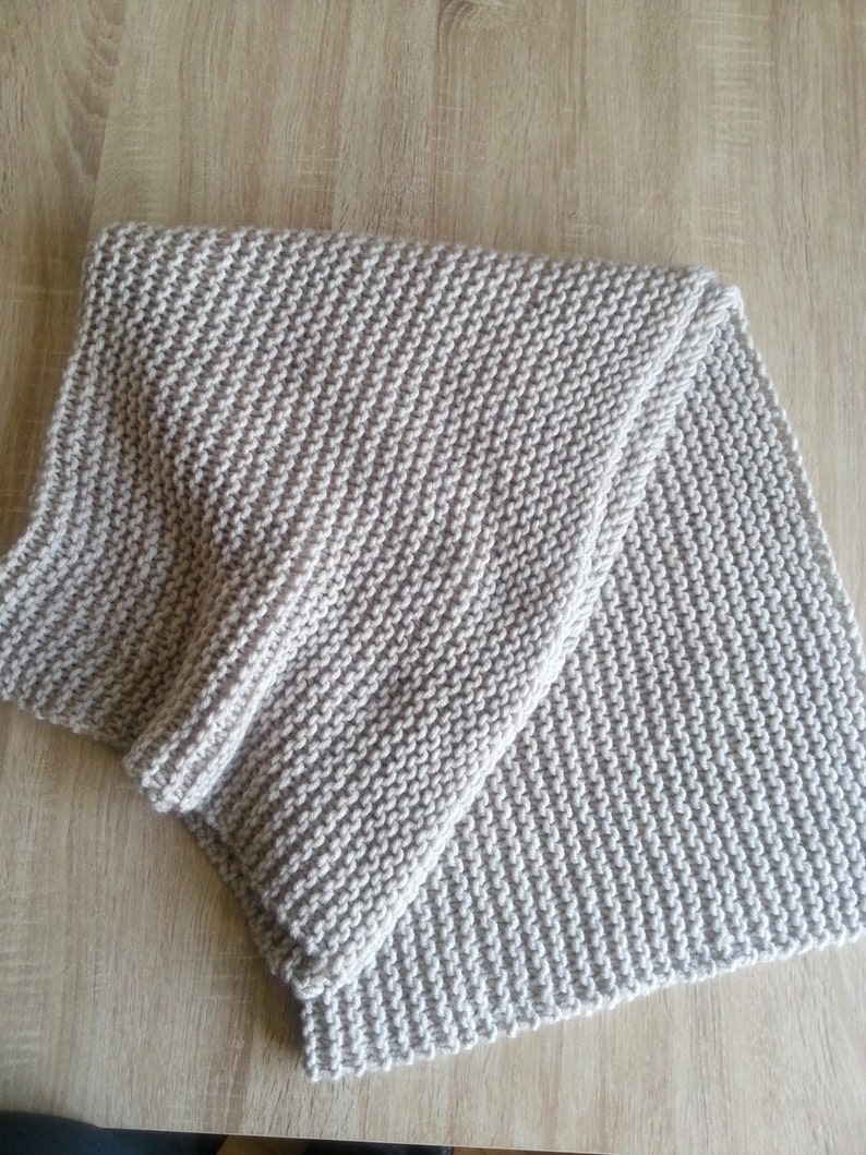 Ivory Dog Blanket Knit DOG Blanket Dog Bedding Soft Dog Etsy