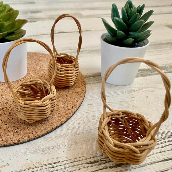 Hand Woven Baskets Etsy
