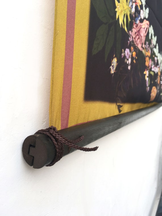 Wooden rods for wall hangings hot sale