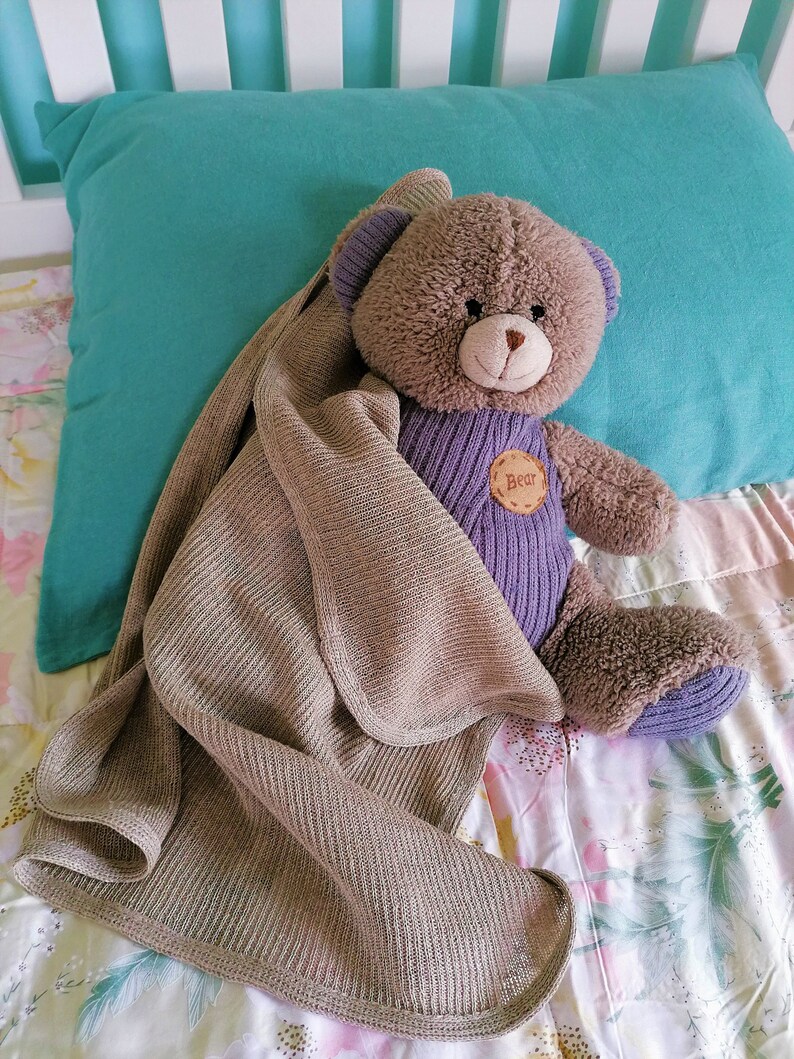 Linen Baby Light Blanket Baby Sleep Comforter Organic Baby Etsy