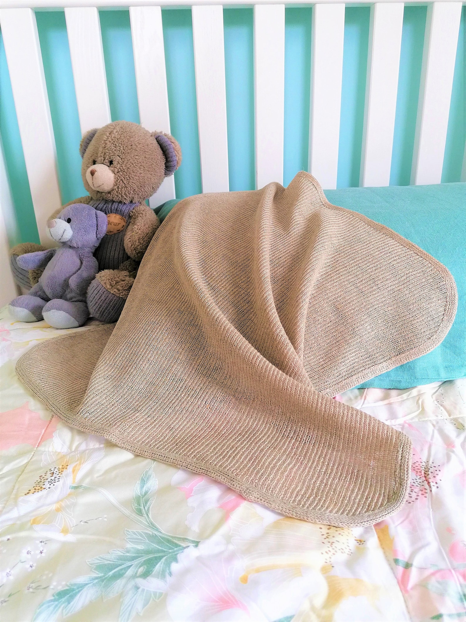 Linen Baby Light Blanket Baby Sleep Comforter Organic Baby Etsy
