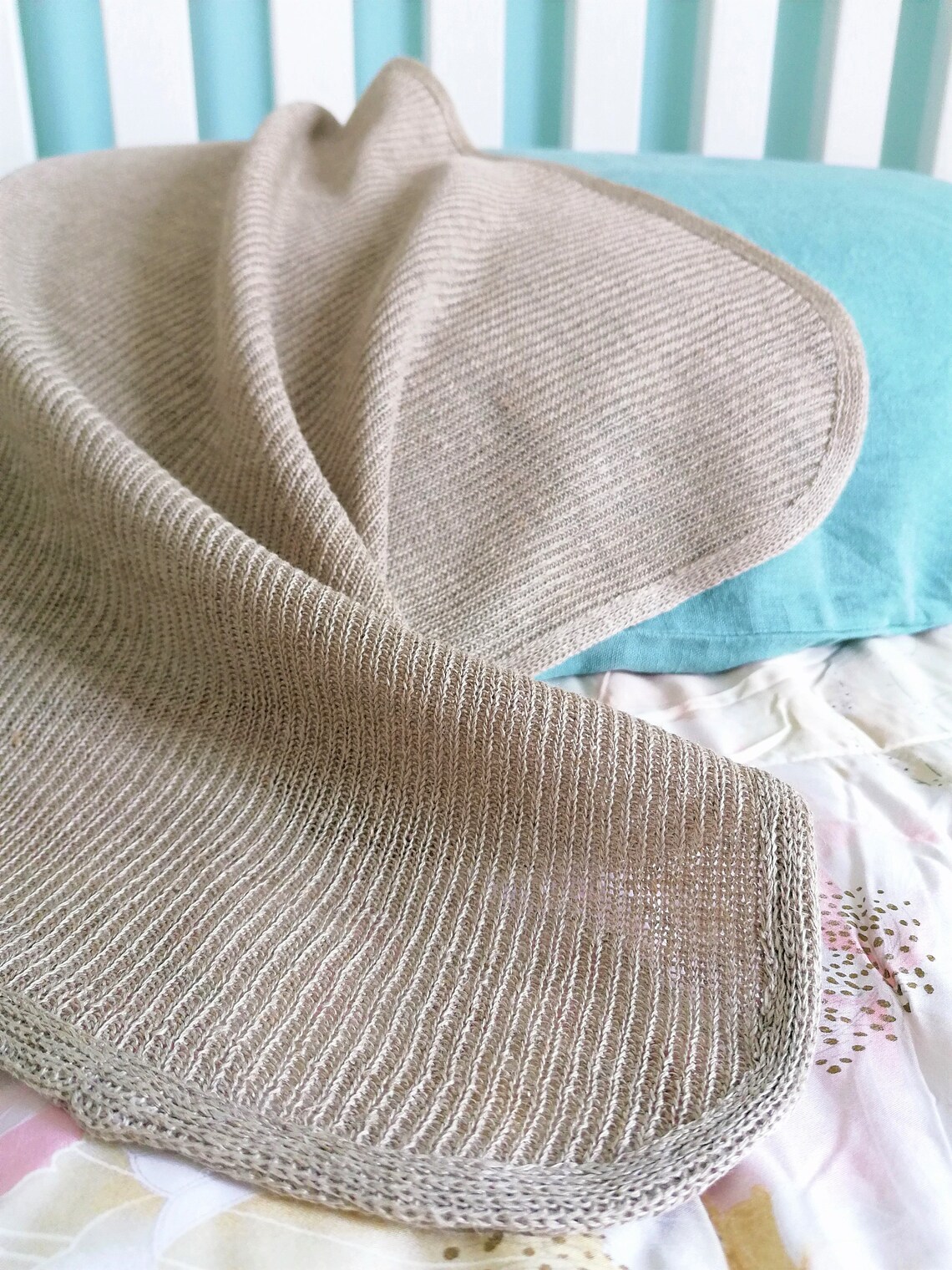 Linen Baby Light Blanket Baby Sleep Comforter Organic Baby Etsy