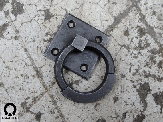 Download Knobs & Pulls Hand forged Cabinet pulls Wrought iron ring pull Dungeon furniture BDSM Bondage ...