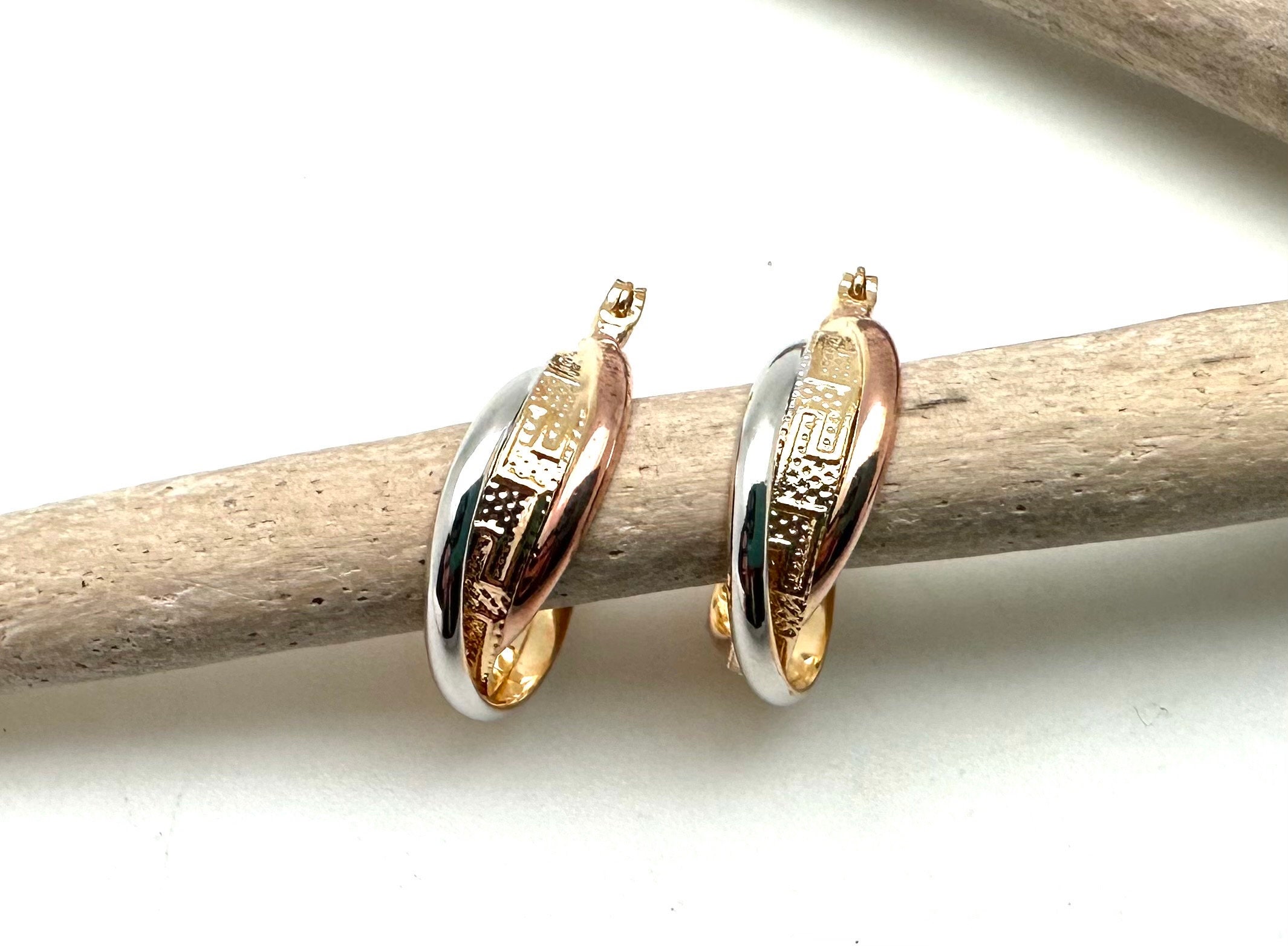Golden color deals earrings online