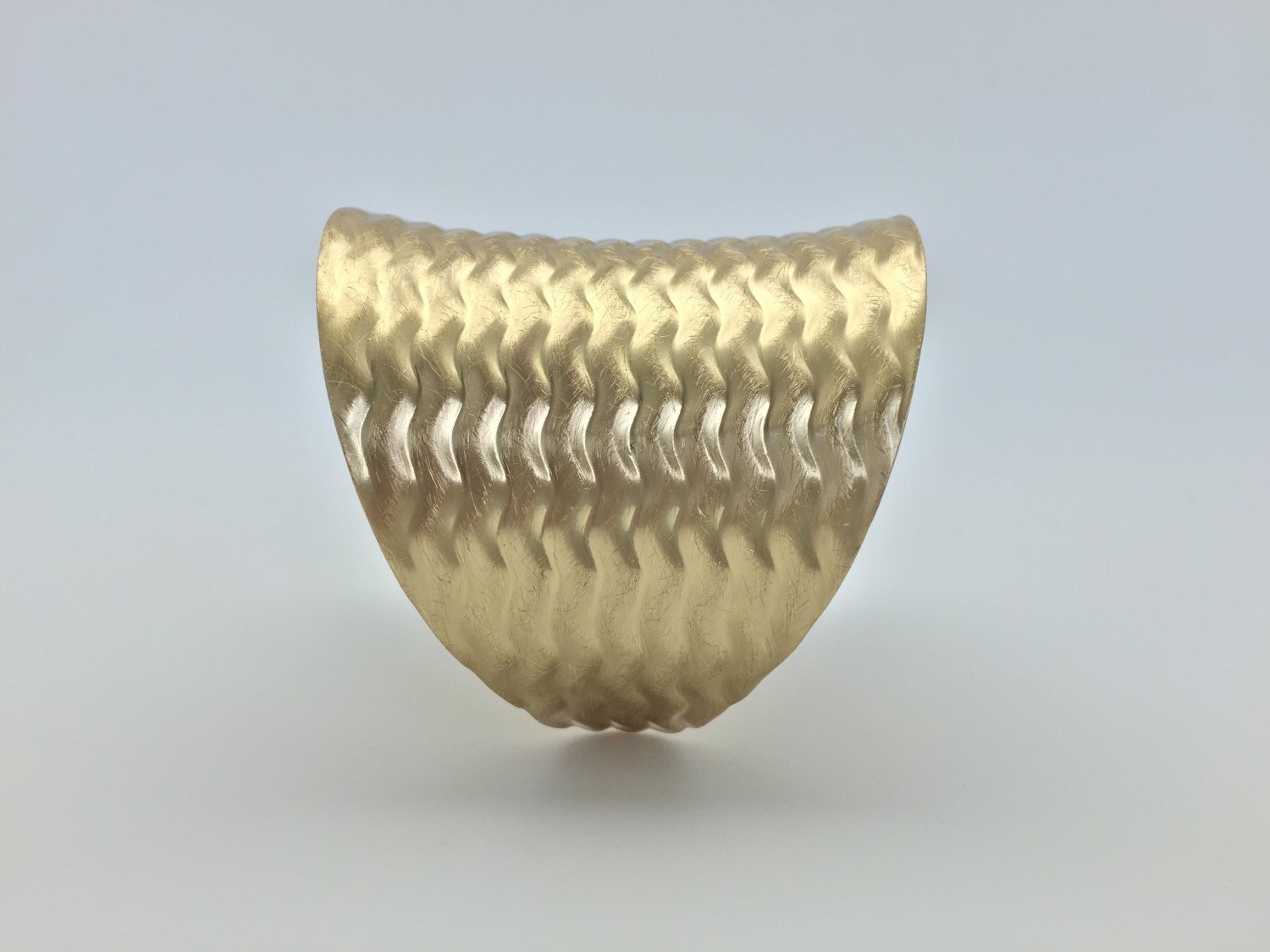 Fluid Form Open Cuff Gold-Tone Bracelet JLTB0634 main image 1