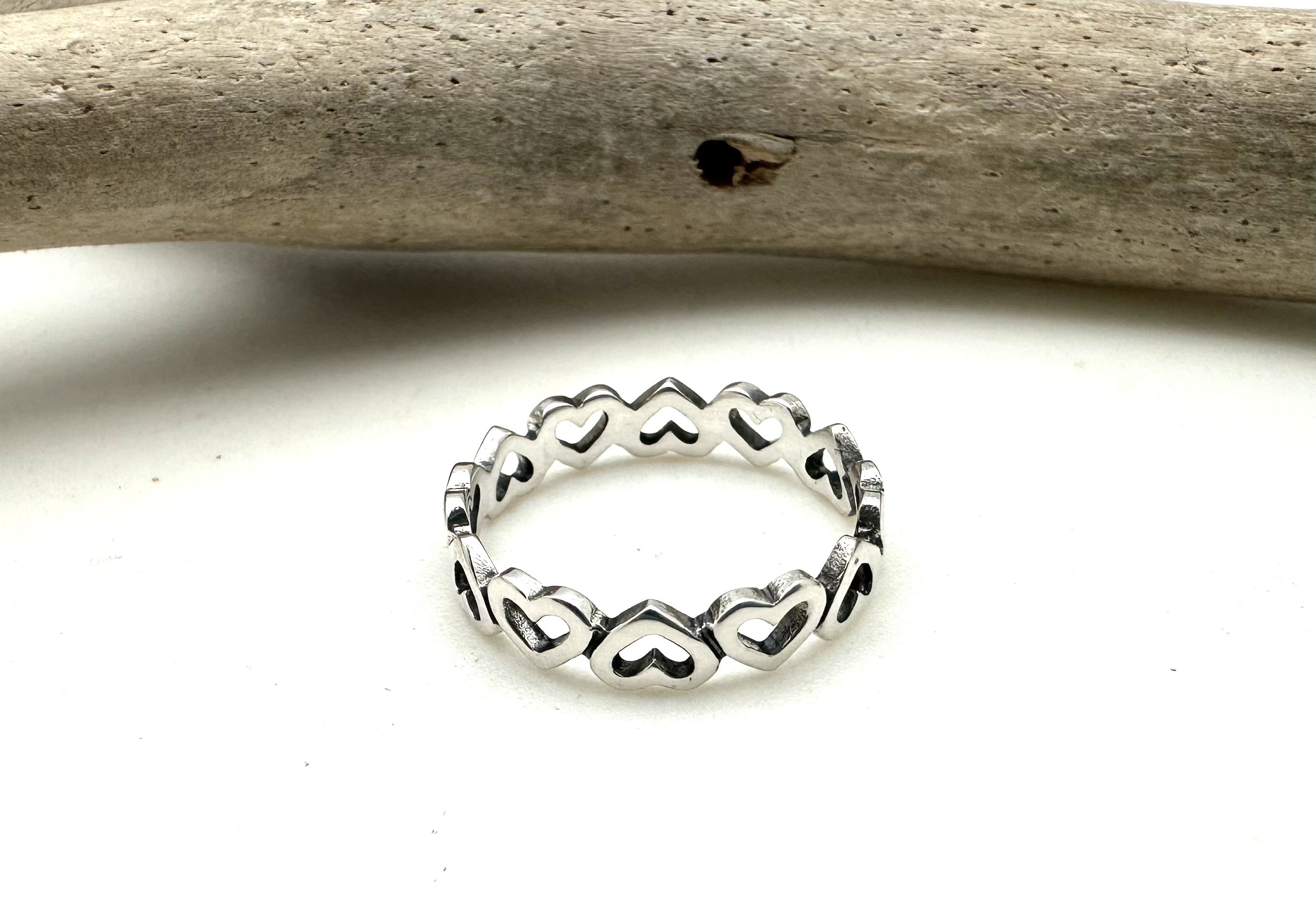 Sterling Silver Heart Ring - Cute Love & Friendship Gift, SR57 - Etsy
