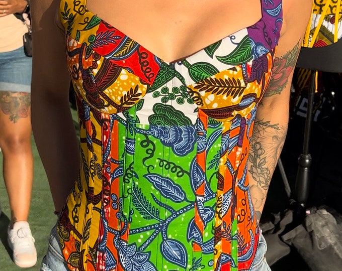 Ankara Corset- Assansan