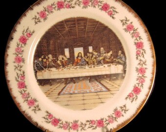 Religious plate | Etsy Religious plate | Etsy