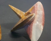 Marble Candle holders ,Home decor,Vintage Collectible, Abstract, Mid Century Mod,Castawayacres