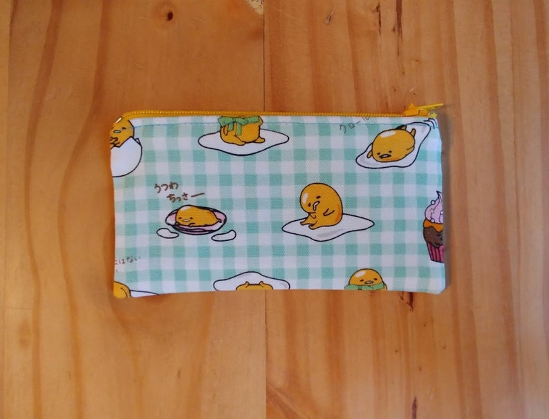 Gudetama Zippered CoinCard Pouch
