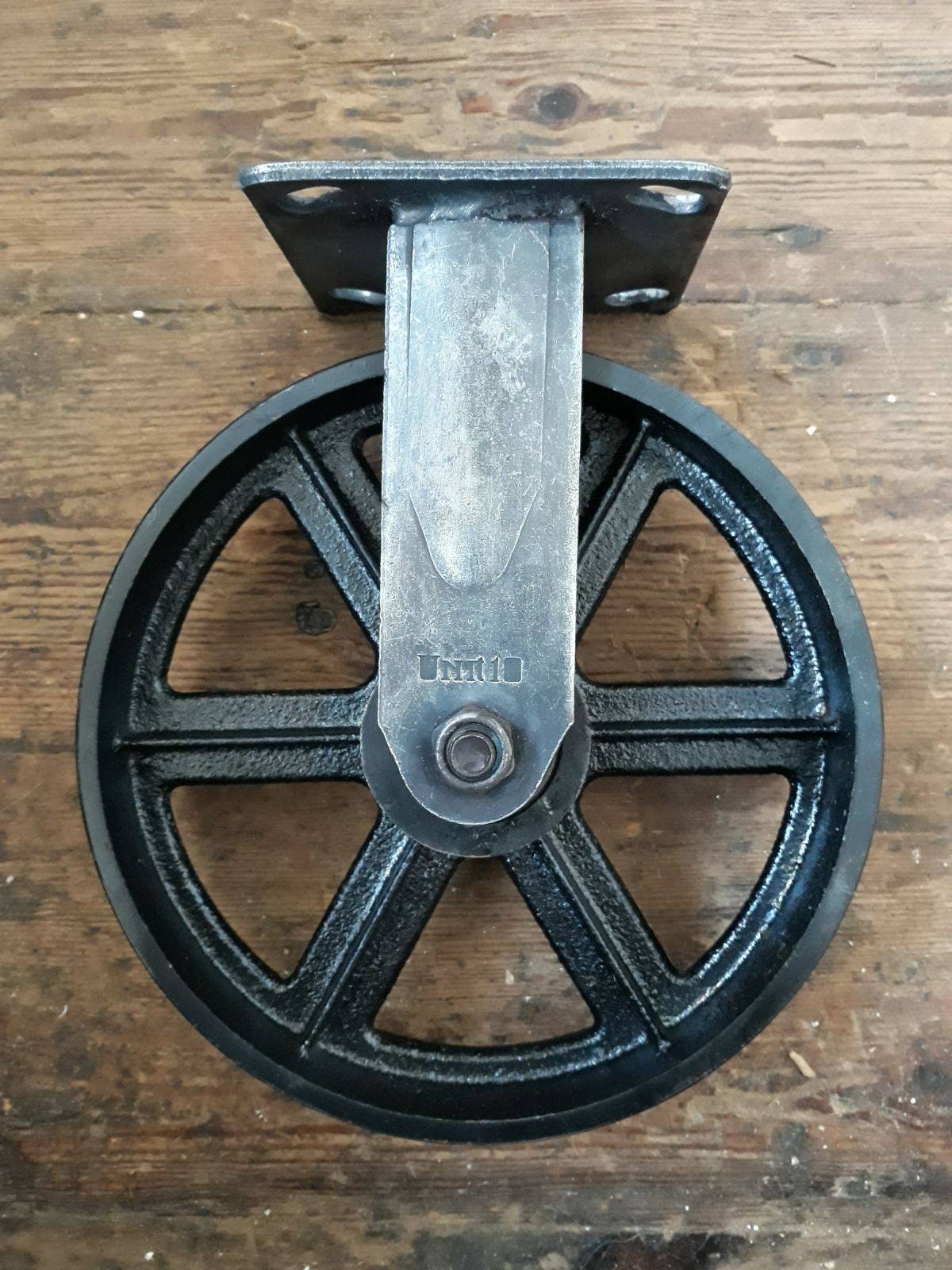 Vintaged Cast Iron Castor Industrial Swivel Caster 4 Etsy