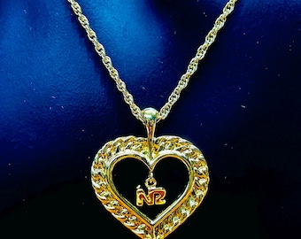 ヴィンテージ ニナ リッチ 22Kゴールドメッキ チェーンネックレス