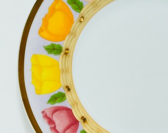 Bvlgari Le Rose Wall Plate 7 1/4