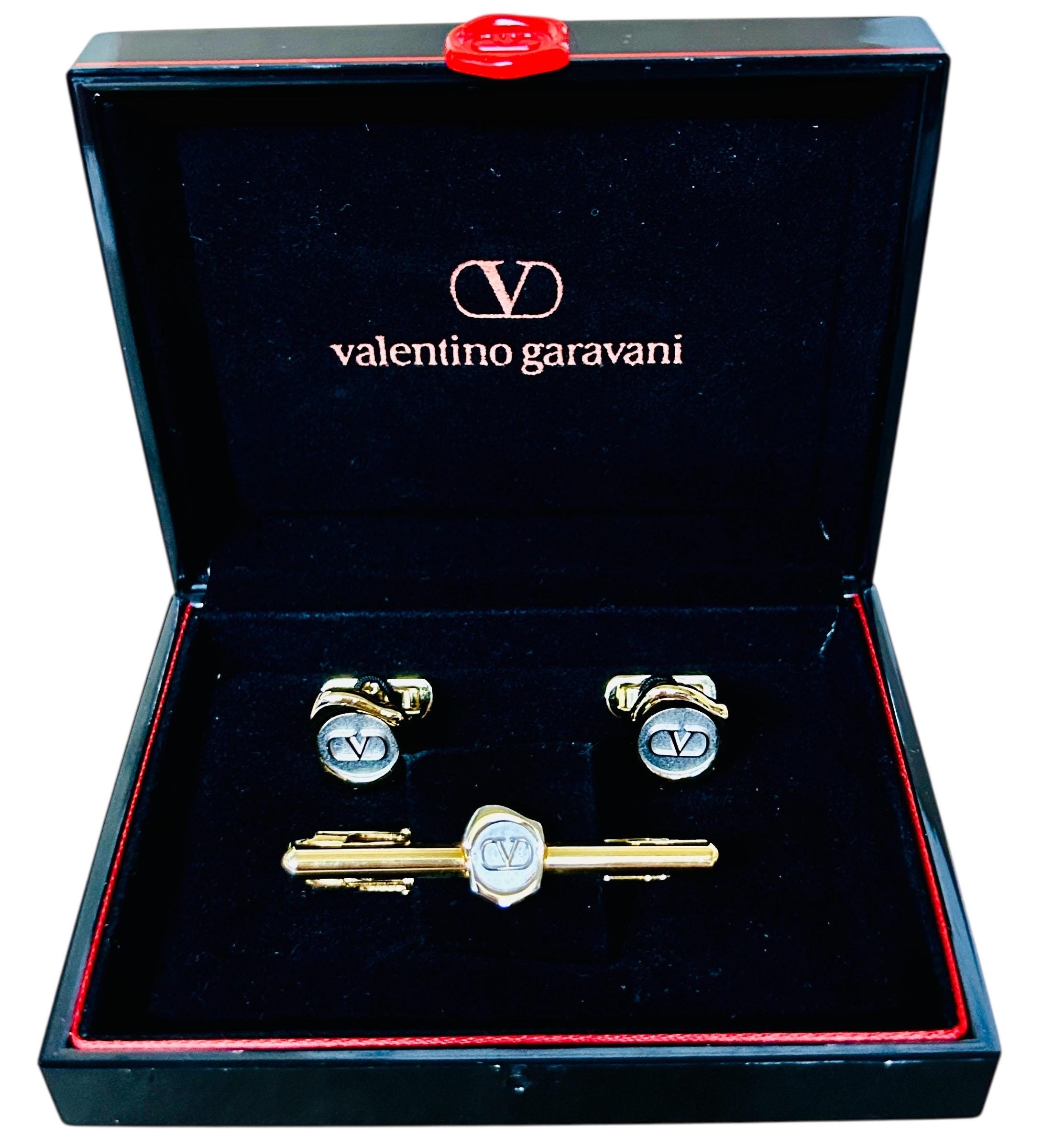 Valentino Cufflinks - Etsy