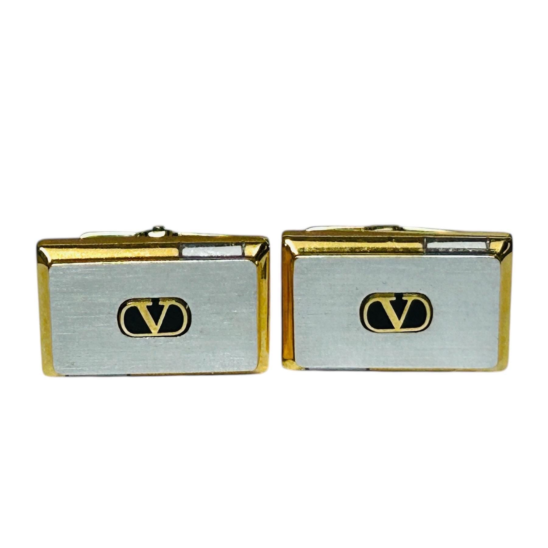 Valentino Cufflinks - Etsy