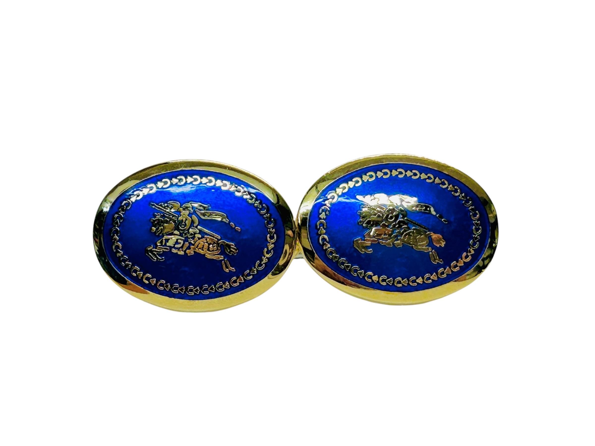 Vintage Burberry Cufflinks - Etsy