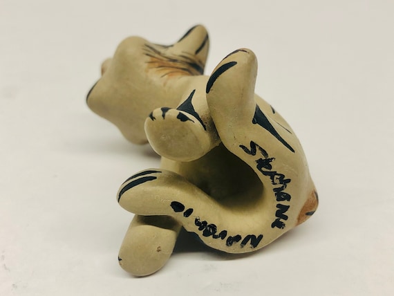 Vintage Stephanie Naranjo Bear Figurine: Santa Clara Pueblo