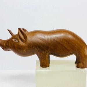Animaux décoratif rhinocéros grand modèle - Philippe Tournaire