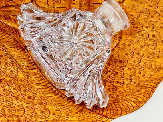 Vintage Pressed Glass Perfume Bottle Victorian St… - image 7