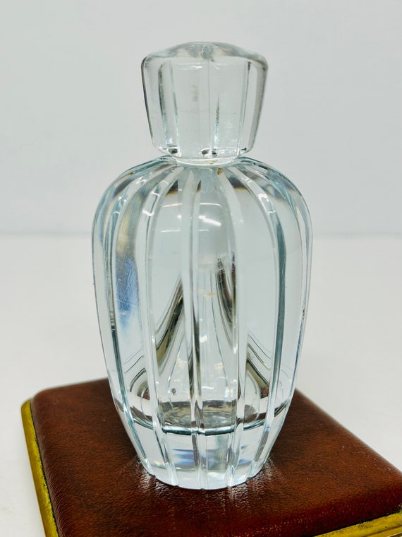 Vintage Signed Orrefors Crystal Perfume Bottle Ma… - image 5