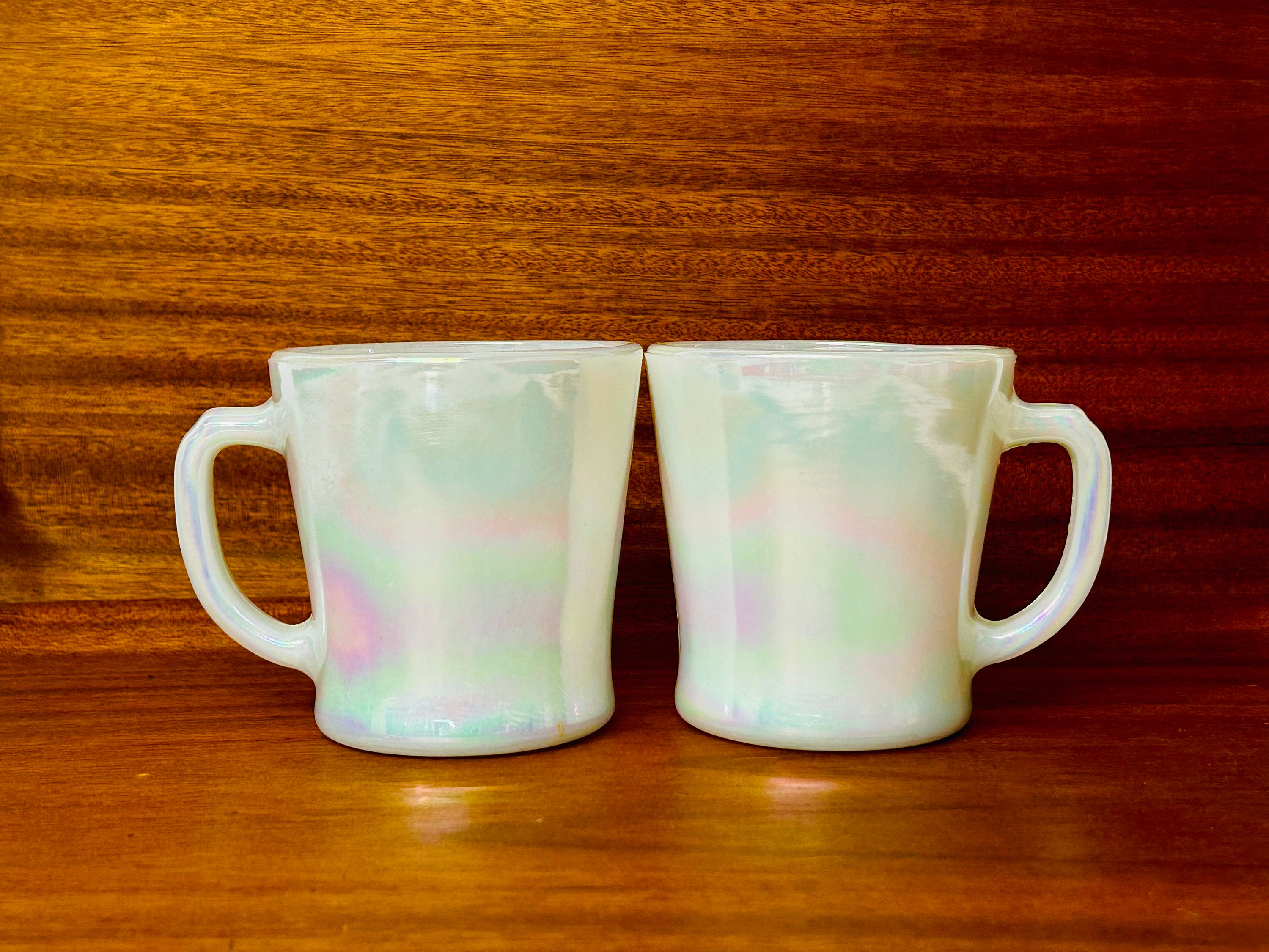 Ceramic Pearly Handle Plump Mug