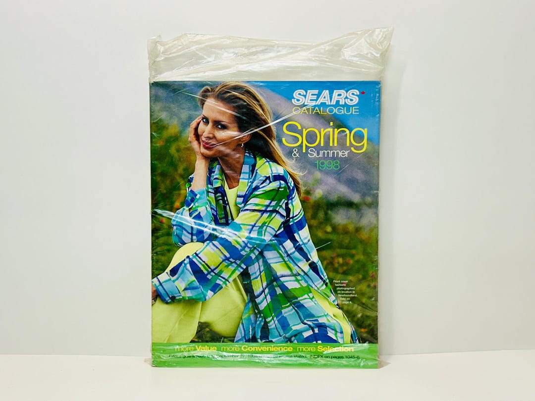 SEALED Vintage 1998 Sears Spring and Summer Catalog Sears Canada 90s