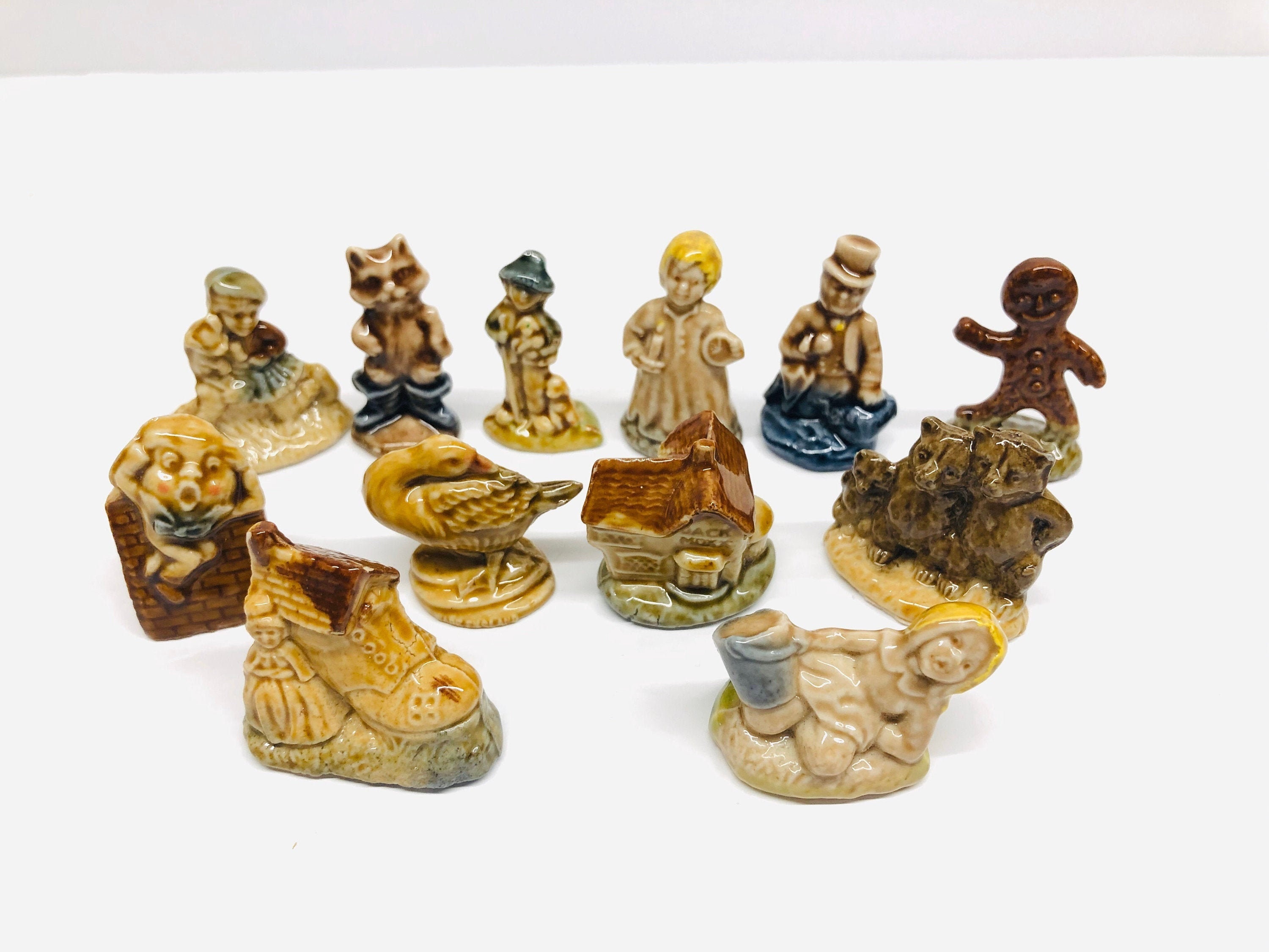 Wade Figurines WADE FIGURINES 1970's NURSERY RHYMES COMPLETE SET