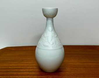 Rosenthal - Zauberflöte Vase 30 cm Sarastro weiß/Gold