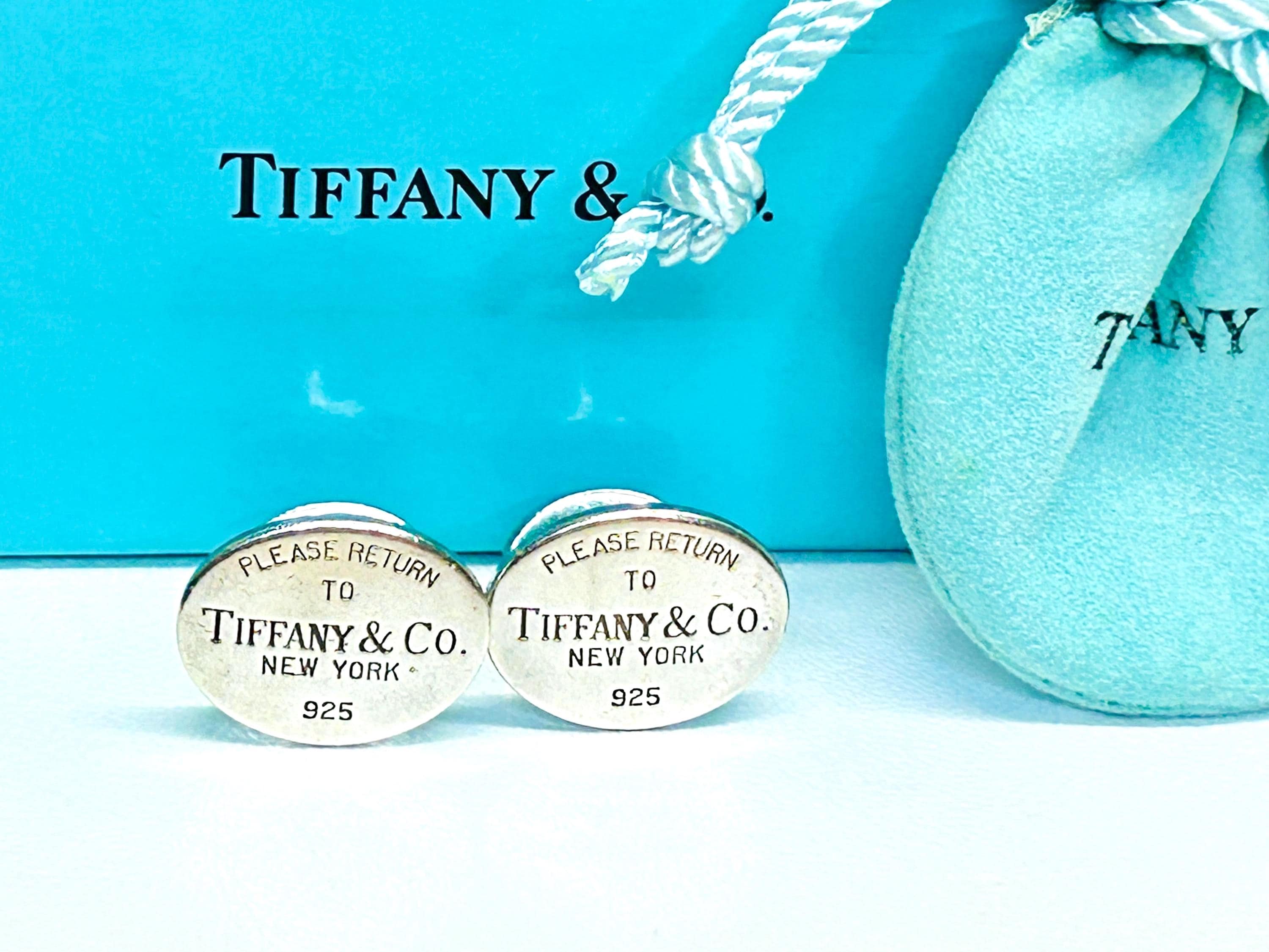 Tiffanys and Co Cufflinks - Etsy