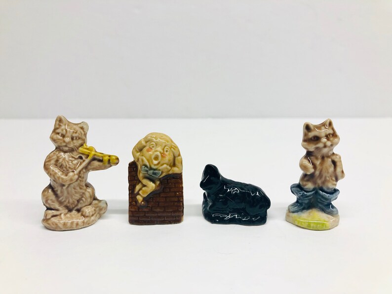 Vintage Wade Nursery Rhymes Figurines Red Rose Tea Canadian Etsy Canada