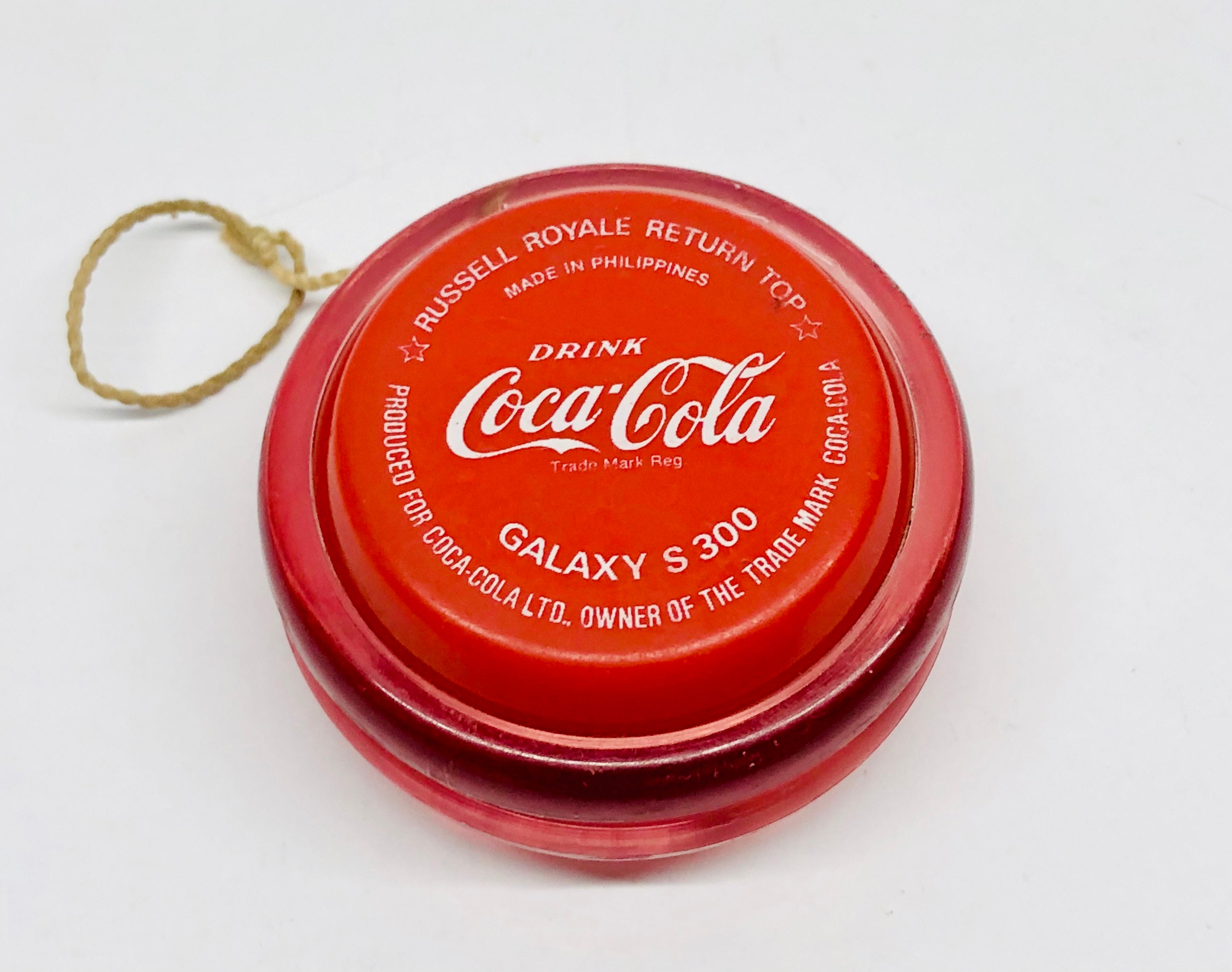 Vintage Red Coke Yoyo Galaxy S 300 Russell Coca - Etsy