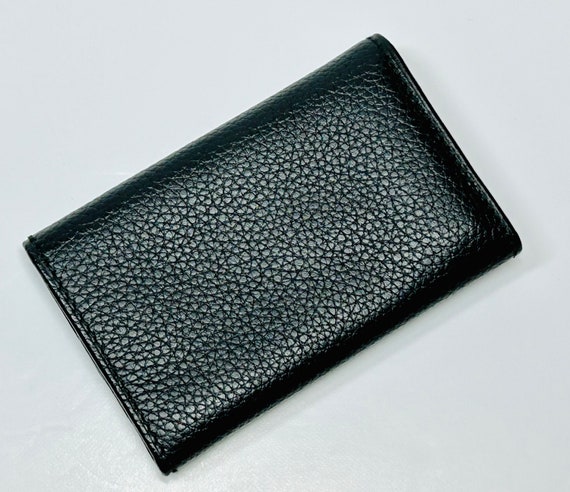 Authentic Bally Key Holder Black Leather Key Case… - image 5