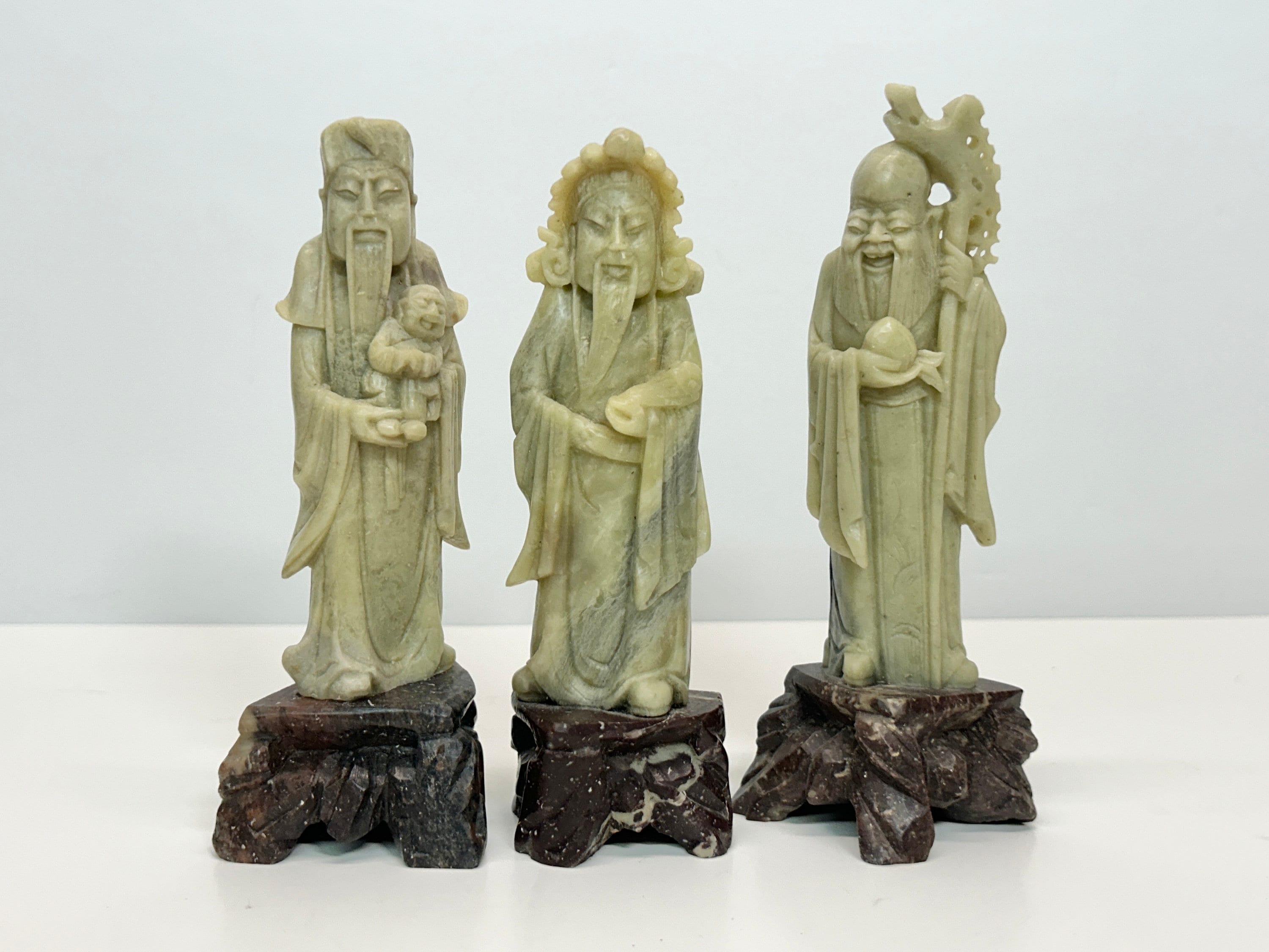 【骨董品】アンティーク☆僧侶像 骨董品】アンティーク☆僧侶像