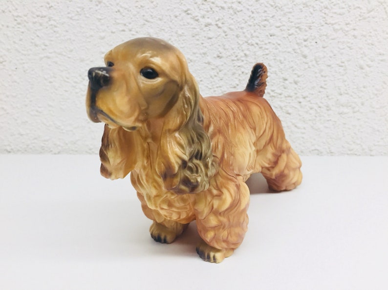 working cocker spaniel figurines