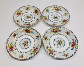 Royal Albert Teacup and Sandwich Plate Petit Point Luncheon Snack & Teacup Floral Bone China QTY AVAILABLE